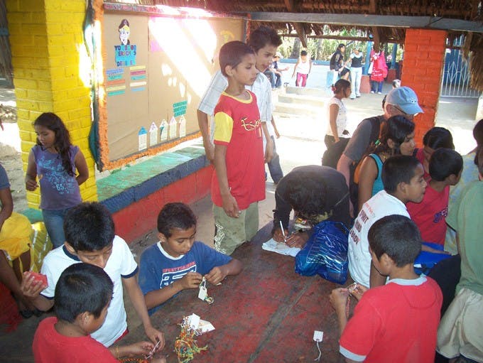 PULSERA â€” Colin Crane, a junior in the School of Communication, has raised over $8,000 selling bracelets made in a Nicaraguan orphanage. Student groups sell the bracelets around campus to raise money for charity.