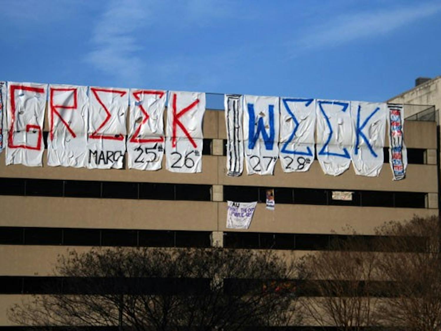 BEST WEEK EVER? — This year’s Greek Week will be four days instead of the regular seven. Greek Week coordinators felt they would get better turnout for the events over a weekend than over an entire week. Stricter alcohol policies will be enforced this year to prevent a repeat of past mishaps.