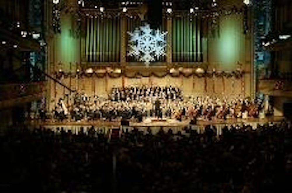 The Boston Pops performance mixed holiday favorites with classical standouts.