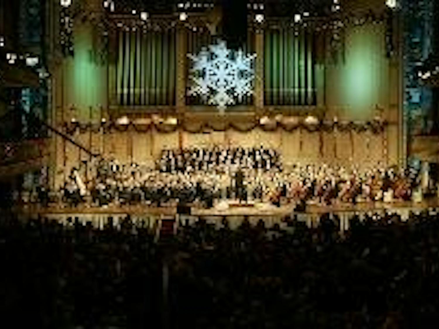 The Boston Pops performance mixed holiday favorites with classical standouts.