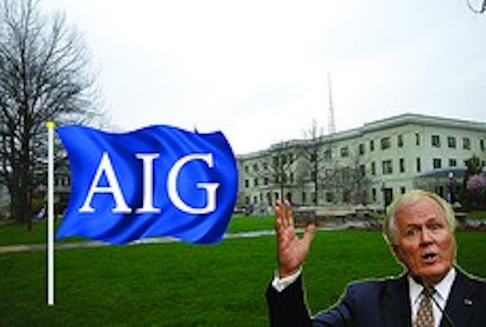 I SERIOUSLY LIKE ACRONYMS - Dear Diary, I'm so totally stoked about this new dude heading the College of Arts and Sciences. He's pretty good looking, and I hear he knows how to spend the CA$HMONEY. Also, this photo is pretty much not what it looks like. A