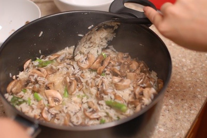 How to make risotto The Eagle