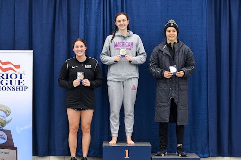 Swim & dive finds success at Patriot League and ECAC Championships