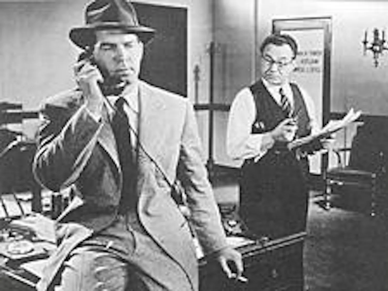 Fred MacMurray stars as the obsessed Walter in Billy Wilder's groundbreaking film.