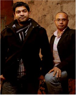 Egyptians Ahmed Maher and Waleed Rashed spoke at AU on Oct. 20 and 21 about their participation in the Egyptian democratic protests this spring. 