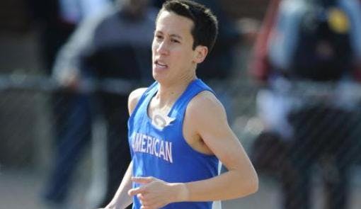 Ryan Williams crossed the finish line first in the 5,000-meter run at Maryland.