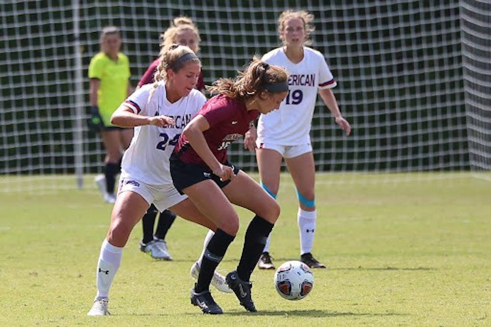 Women’s soccer ties Lafayette 2-2 in Sunday’s matchup, marking the sixth tie of the season
