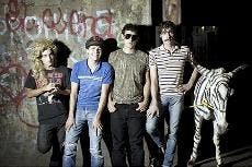 While The Ponys headlined the triple bill at the Black Cat Saturday,  The Black Lips kissed them goodbye.