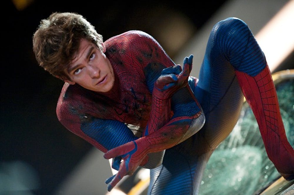 Andrew Garfield (\"Social Network\") swings onto the big screen as \"The Amazing Spider-Man.\" 
