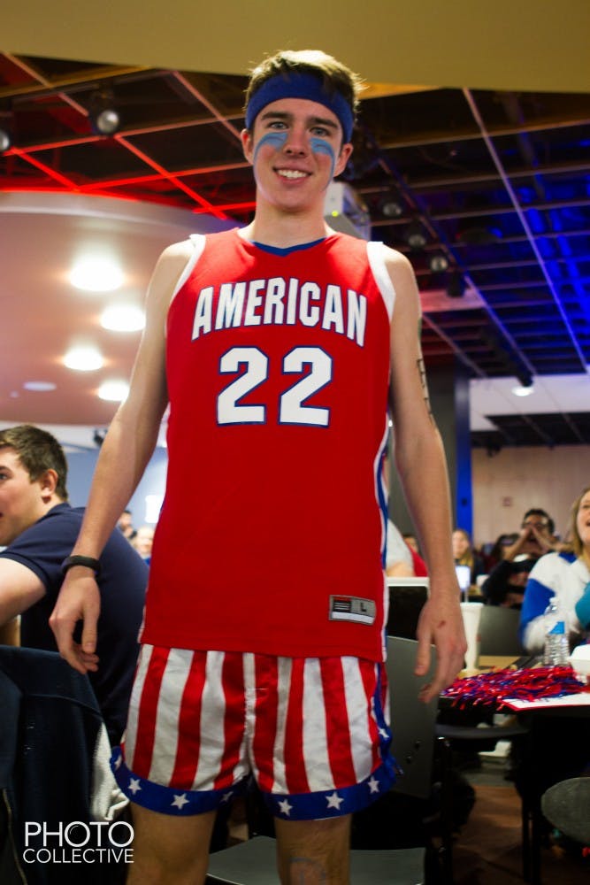 	“Being here [in the Tavern] with all the fans… it’s really exciting,” said School of International Service freshman Joe Flannery.