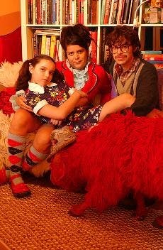 ALL IN THE FAMILY - The Trachtenburg Family Sildeshow players opened for Kate Nash at her Thursday performance in the District. Jason Trachtenburg, the band's lead singer, described themselves as an "indie-vaudeville, conceptual art rock, slideshow band."