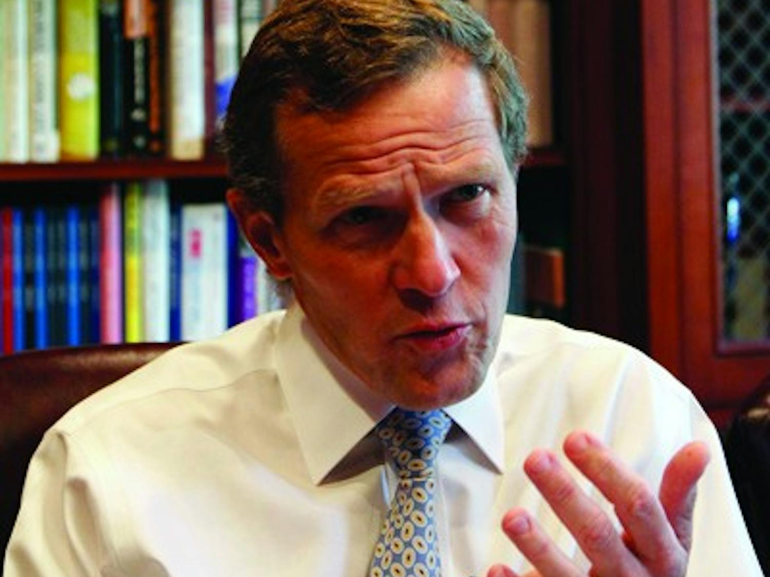 HAIL TO THE CHIEF (OF STAFF) – David Taylor manages many areas of AU as Chief of Staff. His current projects include overseeing the Campus Plan, WAMU and the Office of Special Events.