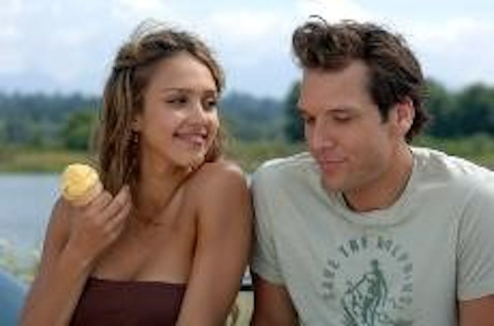 GET HER DONE - Charlie Logan, played by Dane Cook, meets Cam, played by Jessica Alba, in this foul, and sometimes romantic, comedy. Charlie has the curse - or blessing - of guiding women toward true love as soon as they sleep with him. Will he choose true