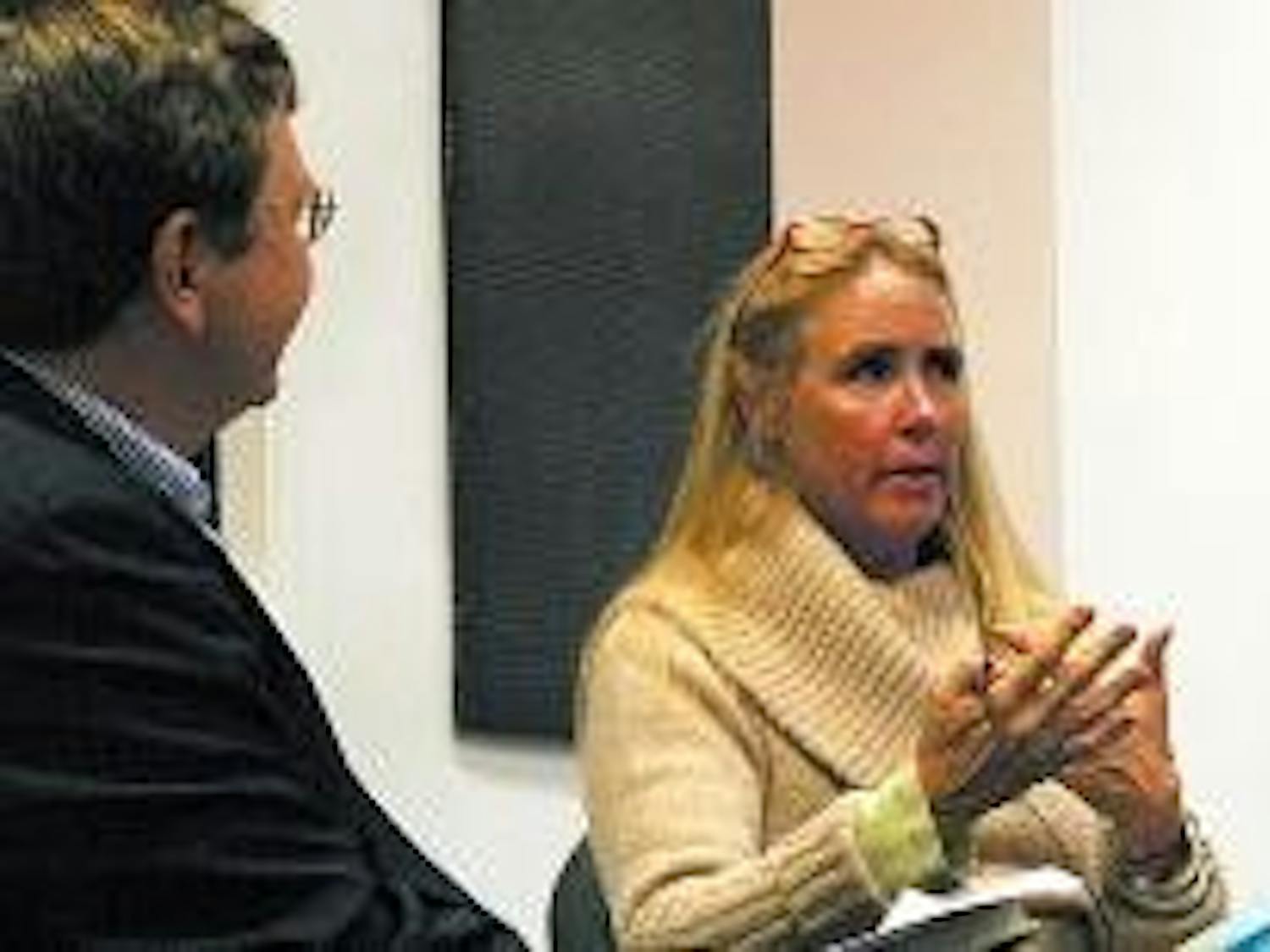 SOC and the Society for Professional Journalists hosted a discussion with Professor Shepard.