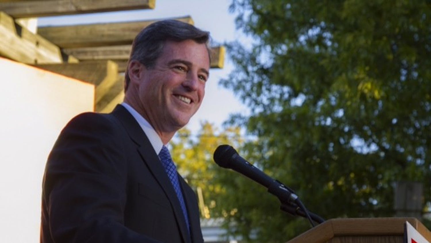 	Doug Gansler poses for a picture.
