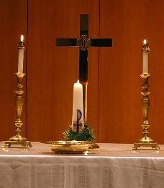 Kay's religious symbols are not in danger of removal.  