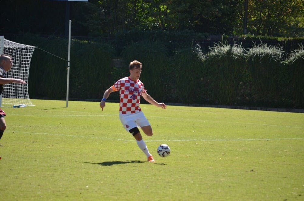 Men’s soccer uses second half surge to power past Bucknell, 3-0 