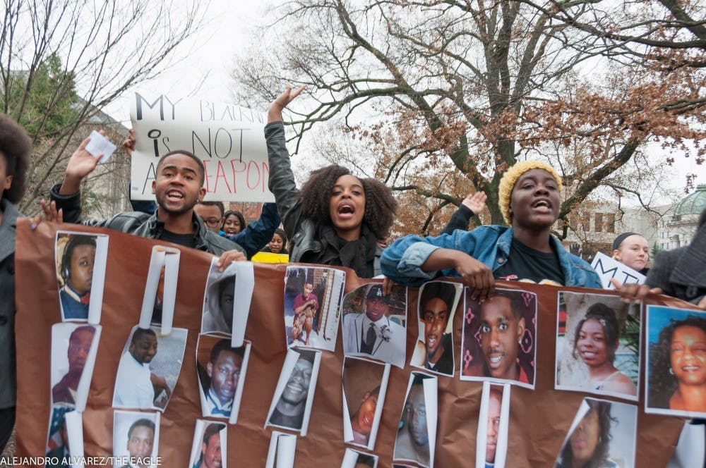Over 200 students march to support Black Lives Matter movement