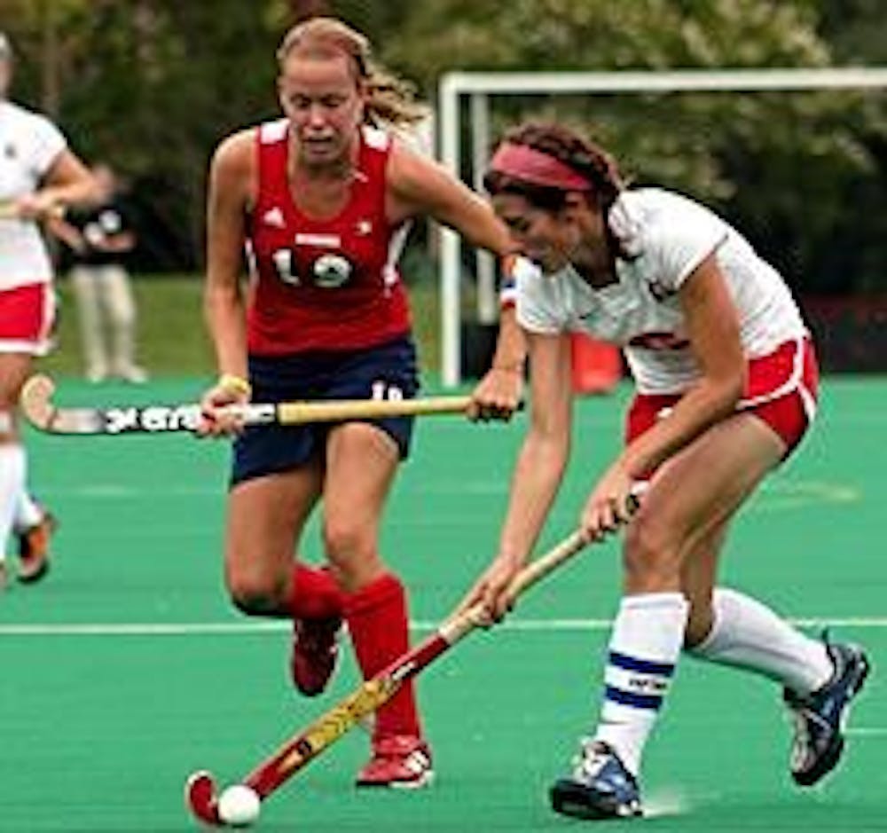 The Infante sisters scored three goals to help AU beat Colgate.