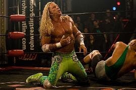 BODY SLAM - Director David Aronofsky takes on the ring in his latest film, "The Wrestler," which stars Mickey Rourke and Marisa Tomei.  The film won the Golden Lion at the Venice Film Festival this year, generating Oscar buzz throughout the festival circu