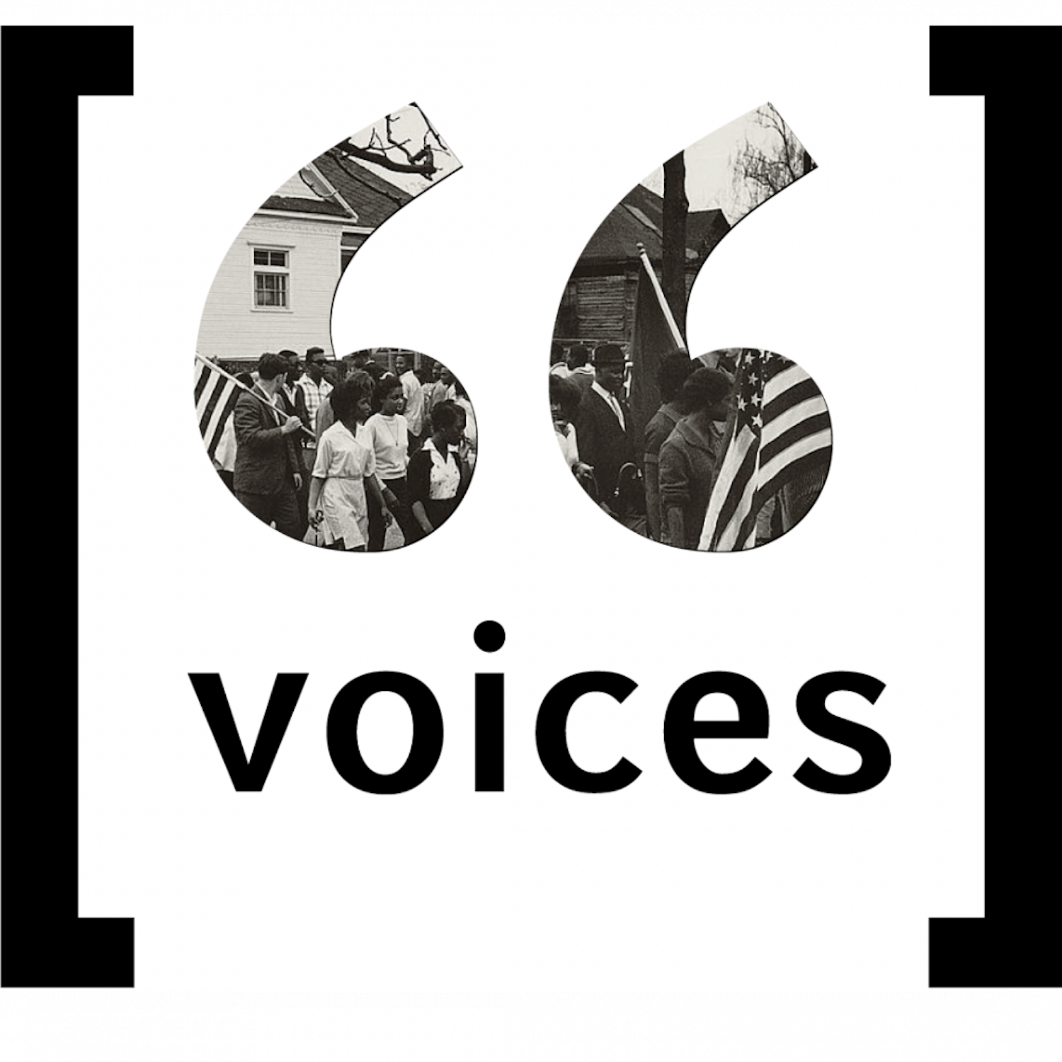 Voices Graphic Design Logo [Black History Month]
