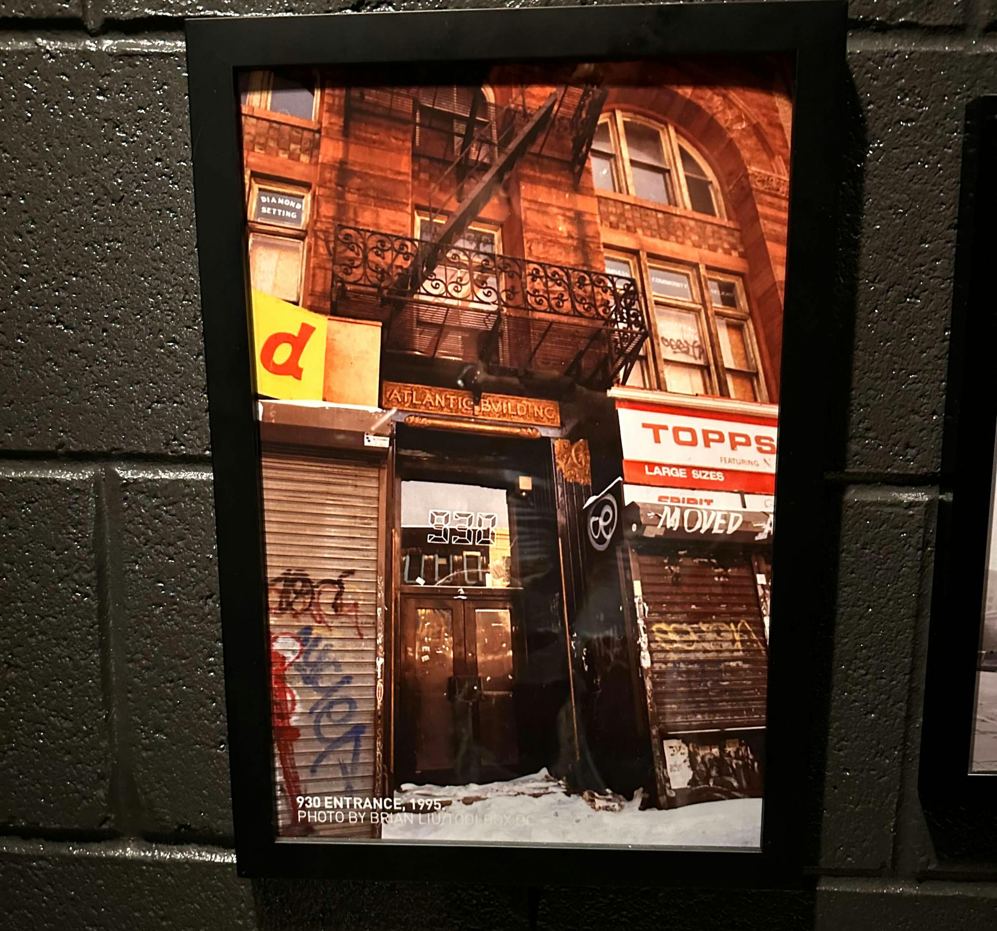 The Atlantis: photo of the original Topps Shoes