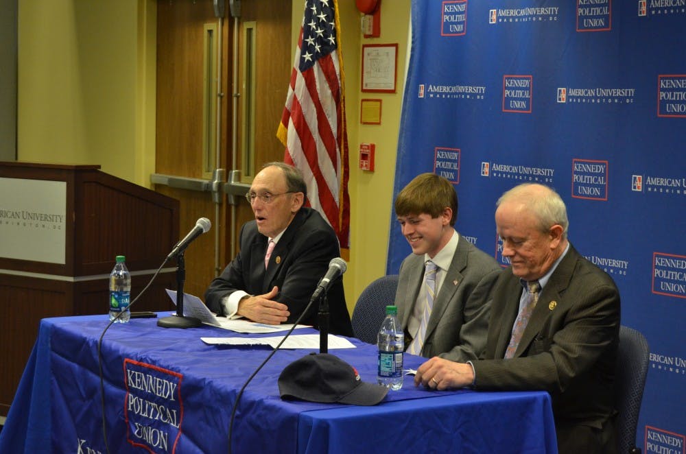 Congressmen Roe and McNerney talk veterans affairs at KPU event