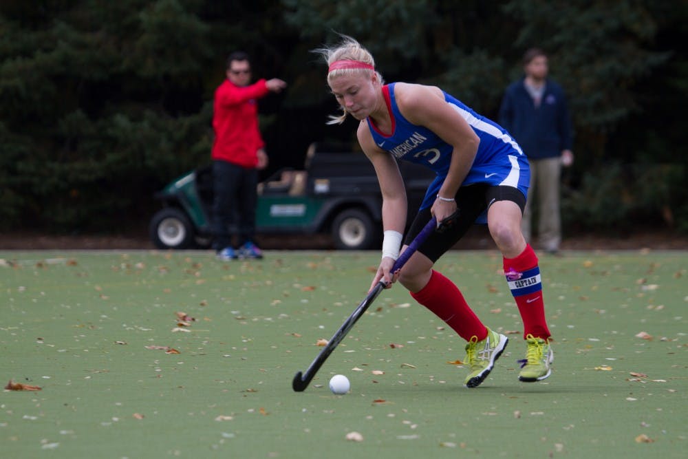 	Grace Wilson scored an overtime goal to give the Eagles the victory over Lafayette in the Patriot League semi-finals