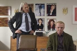 BURNING BRIDGES - Jeff Bridges of "Big Lebowski" fame joins funny man Simon Pegg of the British comedy-slashers "Shaun of the Dead" and "Hot Fuzz" in "How to Lose Friends and Alienate People," which hits theaters Oct. 3.