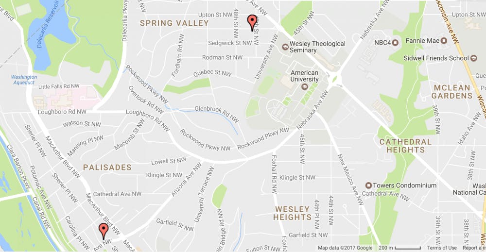 Two armed robberies occur near campus