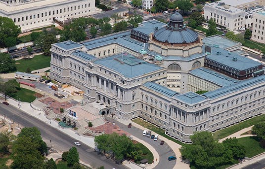 Tickets to the Founders Day Ball at the Library of Congress will be free since government buildings cannot host fundraisers.