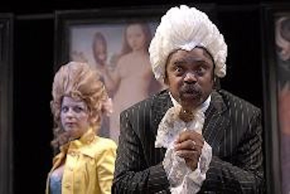 DESPERATE MEASURES - Woolly Mammoth Theater's season finale "Measure for Pleasure" would get more laughs from a younger crowd. The show, a restoration comedy taking the old world to new perverted lengths, has received mixed reviews from a sadly mature the