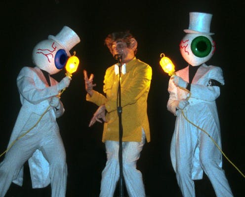 TWO EYES ARE BETTER THAN ONE â€” Despite their identities remaining anonymous, The Residents are still rocking since they hit the music scene in the late â€˜60s. Their odd ways and desire to stay out of the mainstream havenâ€™t stopped well-known names such as Matt Groening and bands like Animal Collective from admiring them.