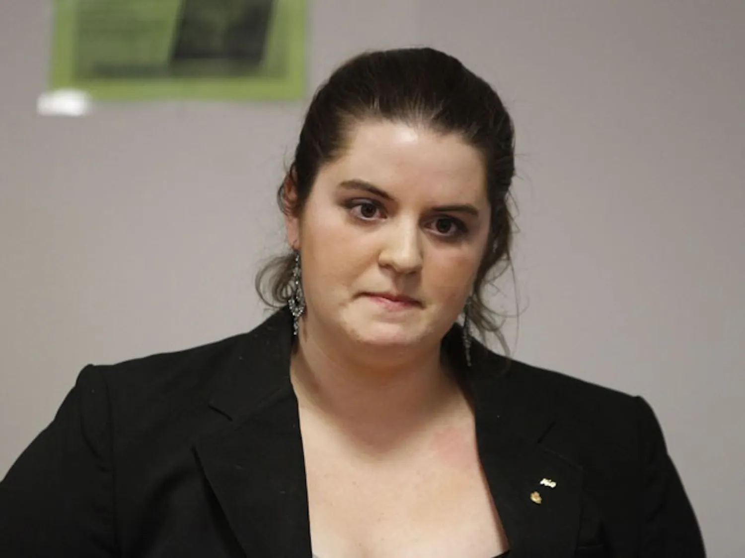 Jacque Martin defended her actions in regards to the postponed Founders\' Day Ball at the SG meeting Sunday.