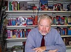 Thomas Ricks was among the many authors who took part in the fifth annual Political Book Fair Wednesday.