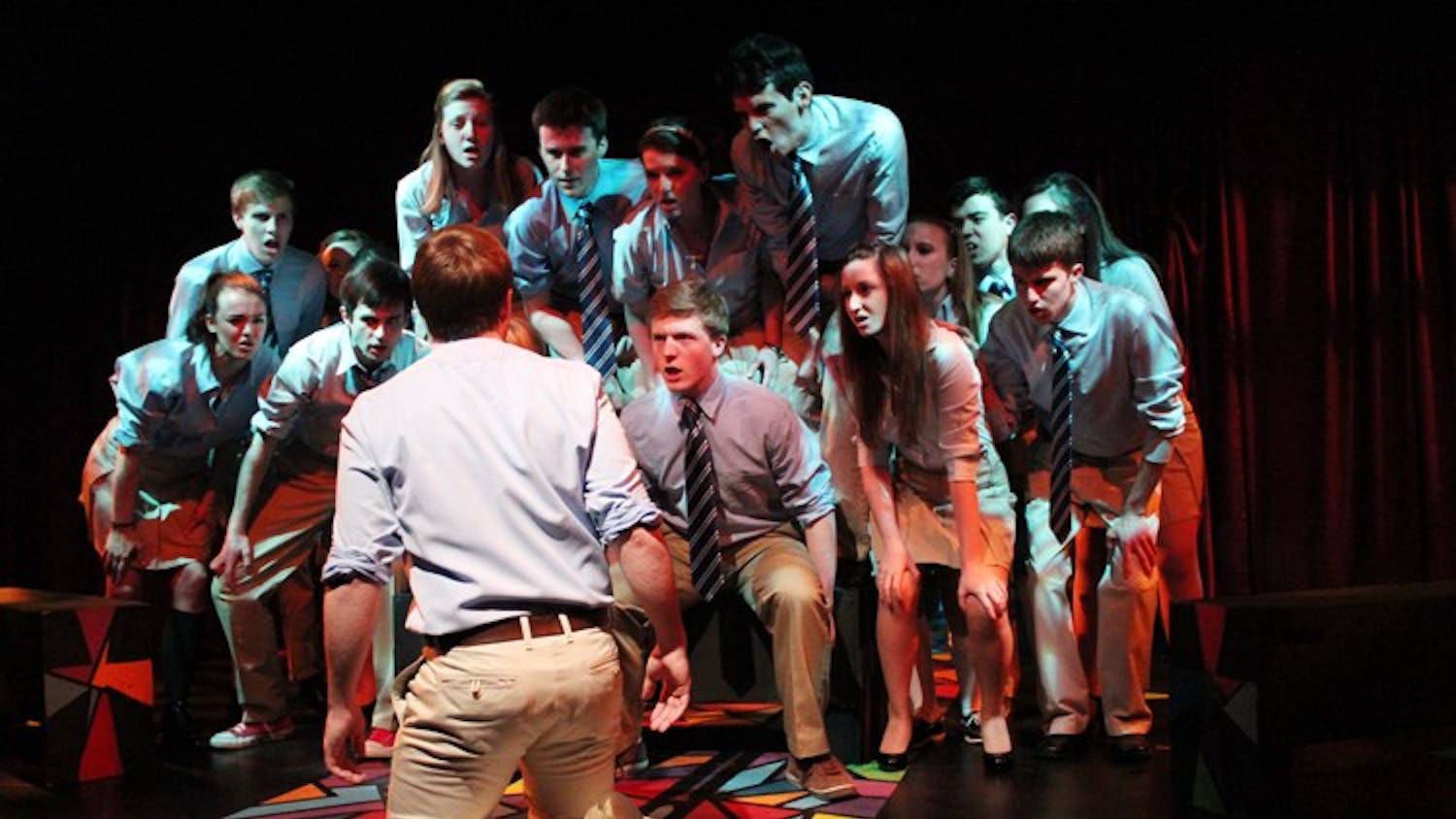 The play “Bare: A Pop Opera†deals with two boys who fall in love and struggle with their sexuality and strict religion.