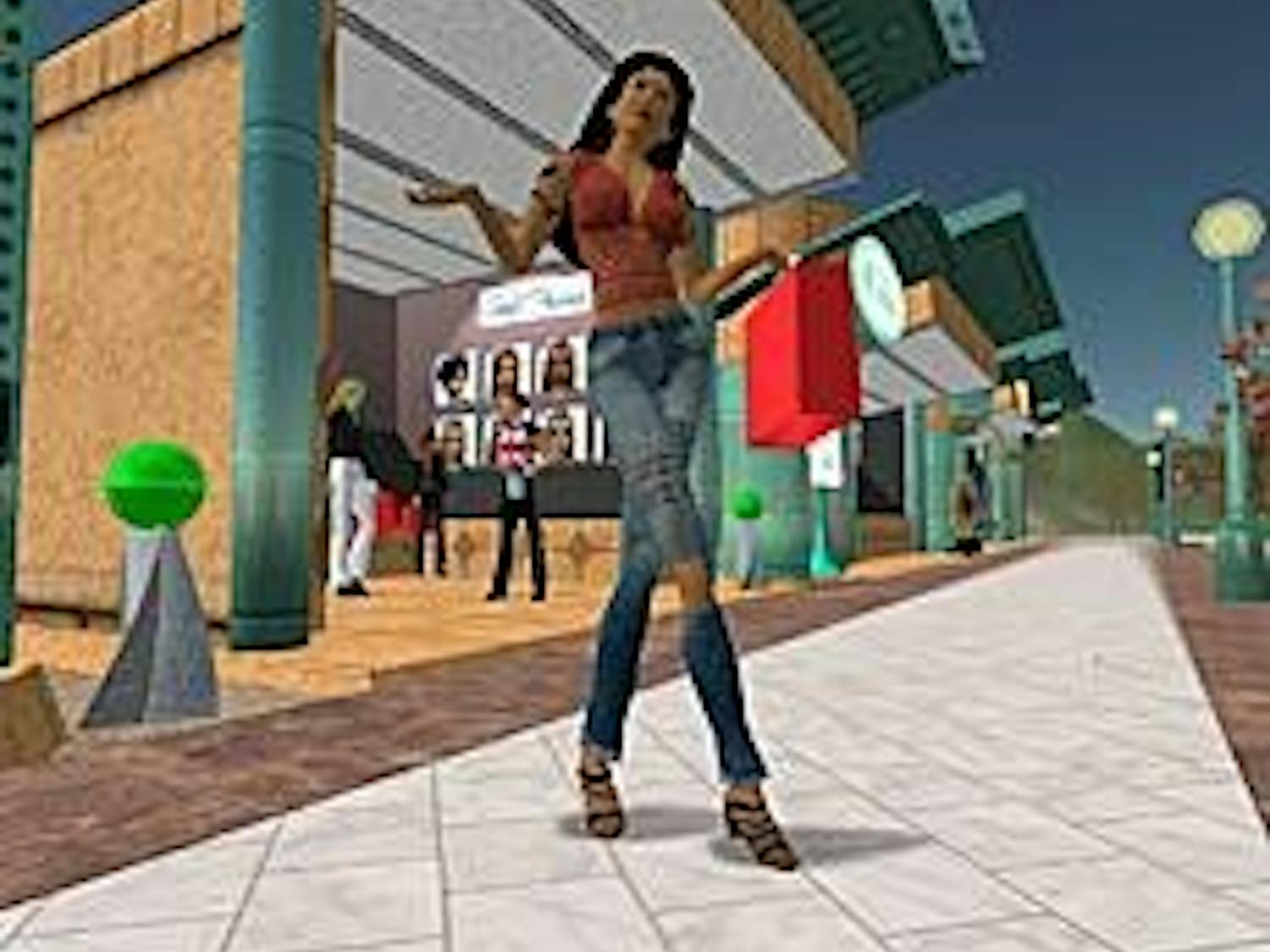 Avatars can spend real money for virtual clothing from American Apparel and Adidas in cyberspace.