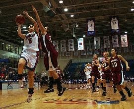 Hat trick for women s basketball The Eagle