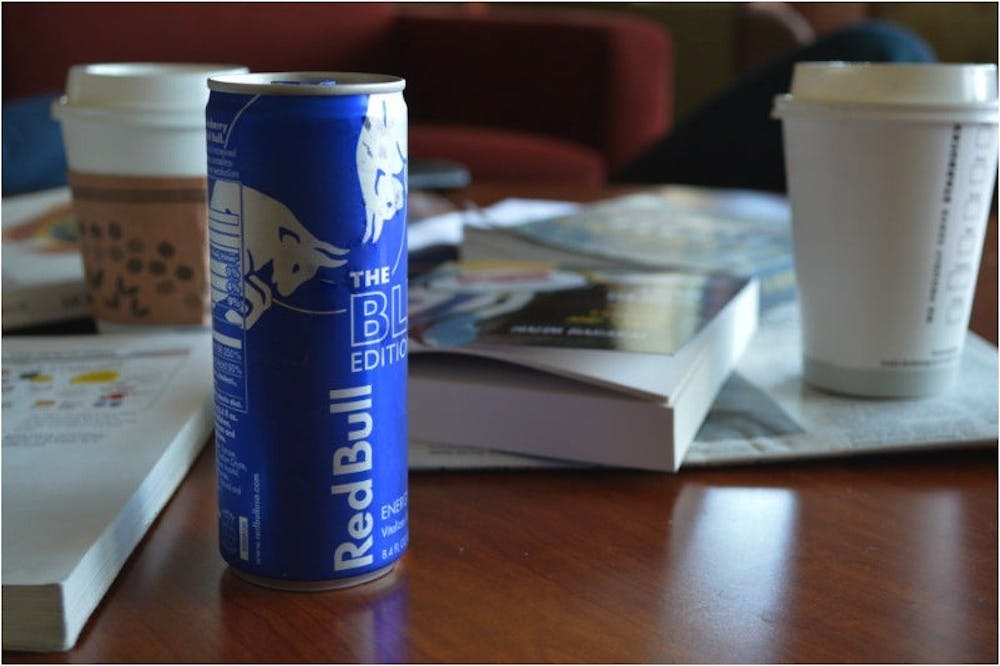 	College students regularly consume large amounts of caffeine daily.