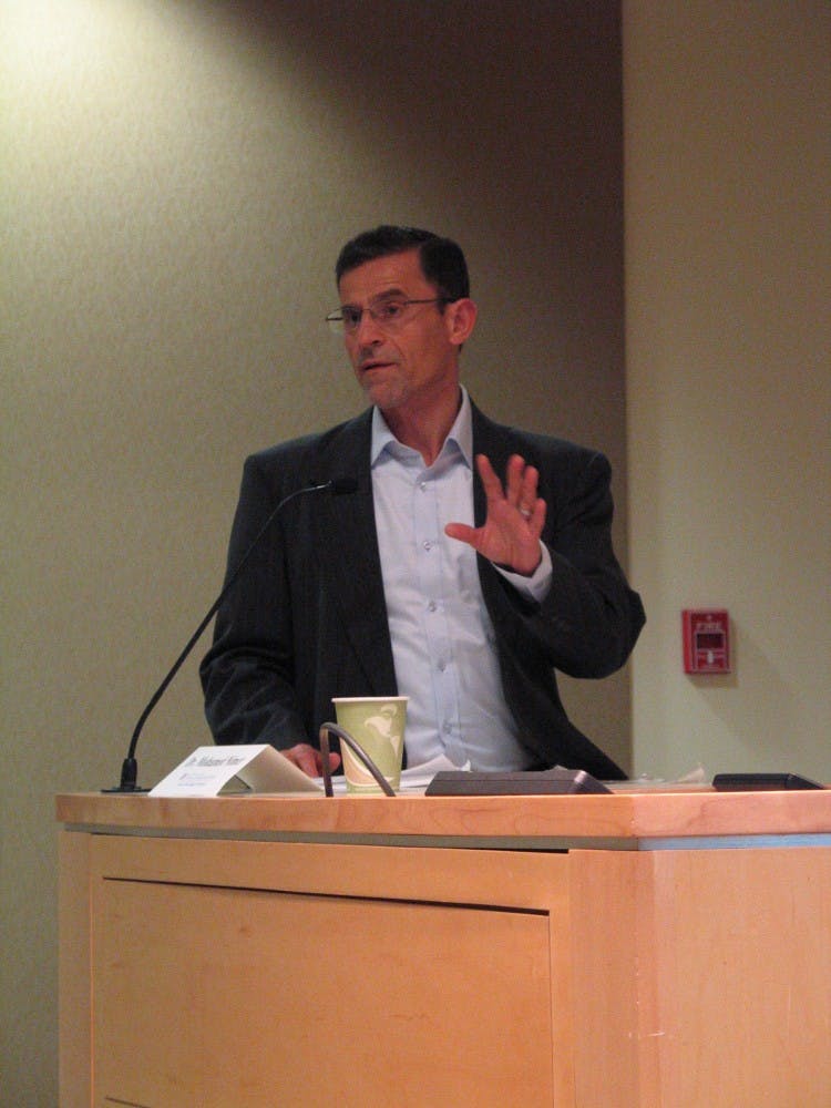 	Dr. Mohamed Nimer before the filming