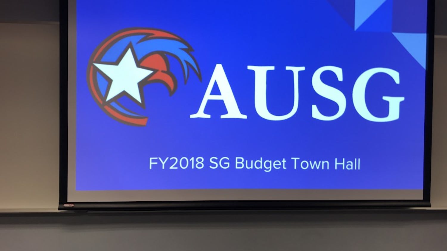 AUSG Budget Town Hall 2017