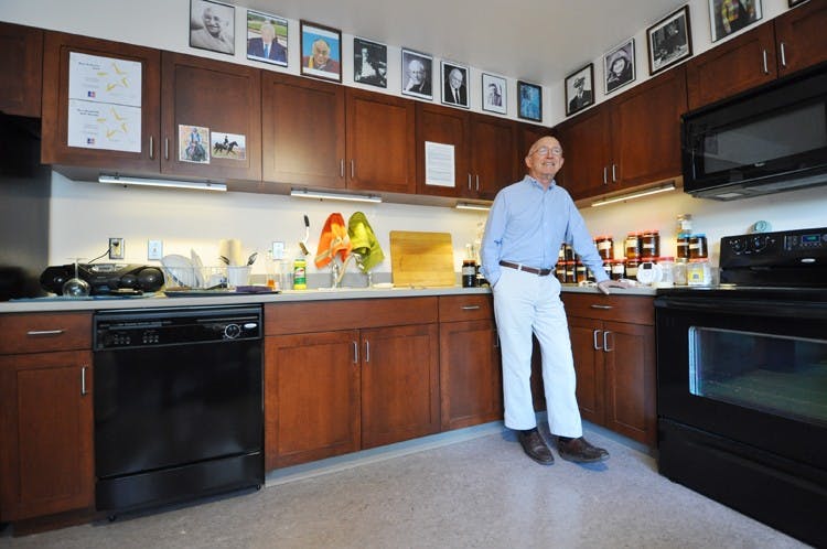 Professor Next Door â€” Professor John Richardson is the faculty-in-residence for Anderson Hall. He is available to Anderson residents for advice, dinner, tea and the occasional cup of sugar. 