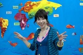 DON'T WORRY, BE HAPPY - Sally Hawkins stars in Mike Leigh's 'Happy-Go-Lucky' as Poppy, a zany primary-school teacher who sees the good in life and everyone around her. Hawkins won the Silver Bear Award for Best Actress at the Berlin International Film Fes