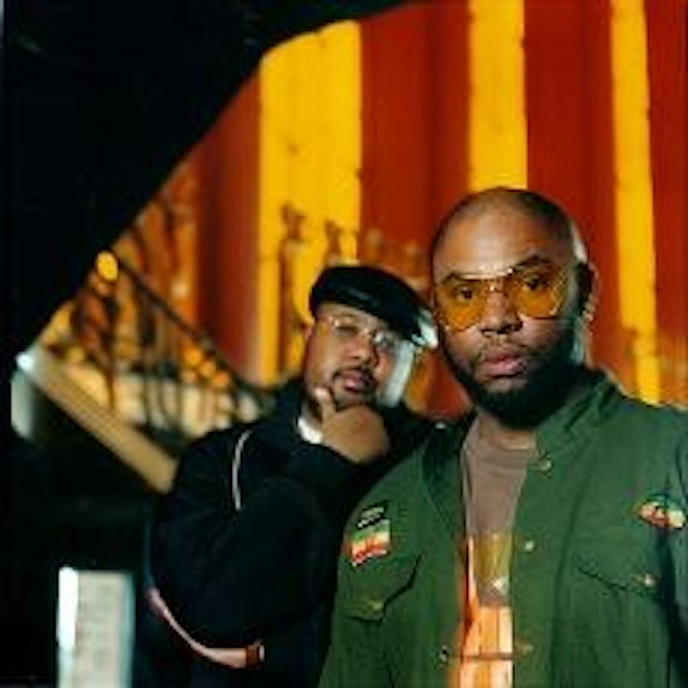 Rap duo Blackalicious drew a large crowd for their show at the Tavern Friday night.