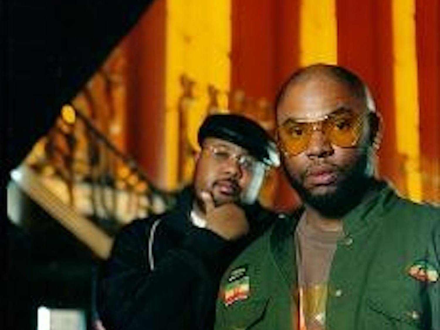 Rap duo Blackalicious drew a large crowd for their show at the Tavern Friday night.