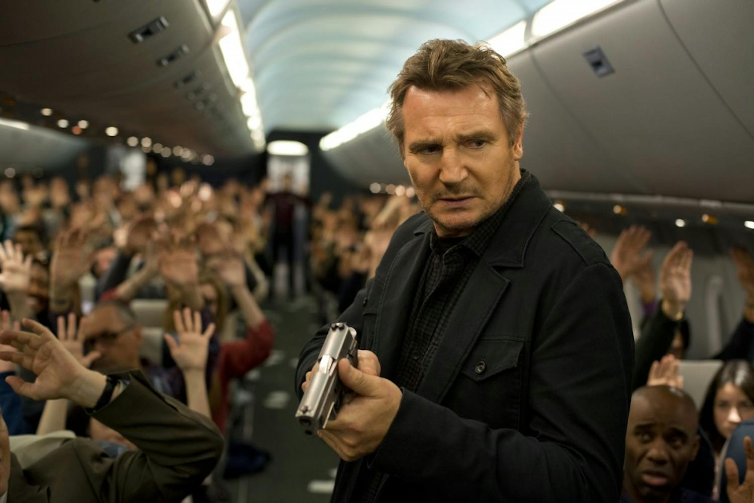 Global action star LIAM NEESON stars in “Non-Stop”, a suspense thriller played out at 40,000 feet in the air.  During a transatlantic flight from New York City to London, U.S. Air Marshal Bill Marks (Neeson) receives a series of cryptic text messages demanding that he instruct the airline to transfer $150 million into an off-shore account.  Until he secures the money, a passenger on his flight will be killed every 20 minutes.  