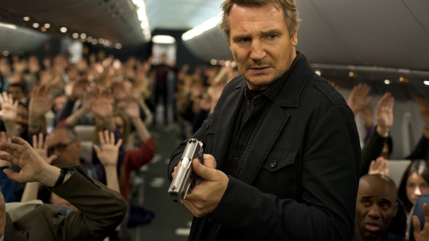 Global action star LIAM NEESON stars in “Non-Stop”, a suspense thriller played out at 40,000 feet in the air.  During a transatlantic flight from New York City to London, U.S. Air Marshal Bill Marks (Neeson) receives a series of cryptic text messages demanding that he instruct the airline to transfer $150 million into an off-shore account.  Until he secures the money, a passenger on his flight will be killed every 20 minutes.  
