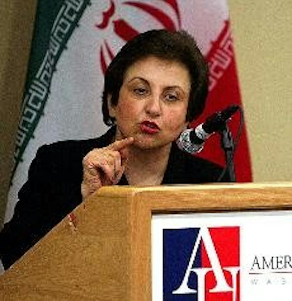 EQUALITY FOR ALL - Nobel Peace Prize-winning lawyer Shirin Ebadi spoke about the advancement of women's rights in Iranian society in a Kennedy Political Union event on Tuesday. Ebadi is the first Iranian and the first Muslim woman to win the award. 