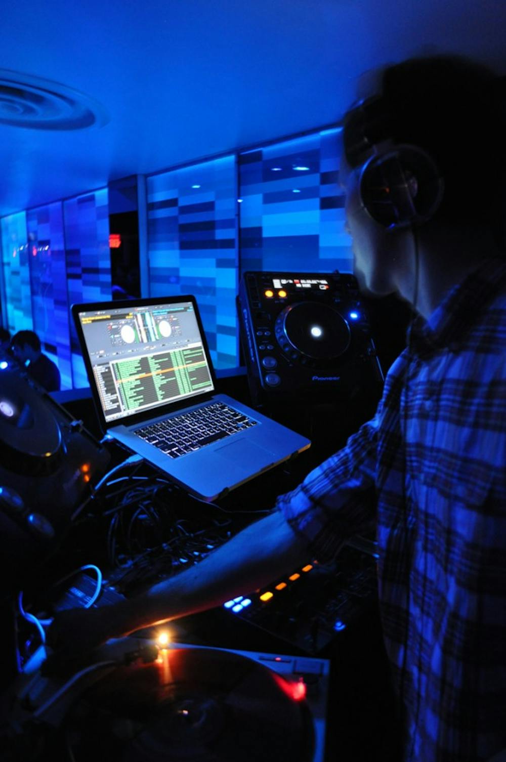 DJ HERO â€” Jack Acland (pictured above) and Kevin Nesline, sophomores at AU, have DJed clubs and parties around the city, bringing their disparate styles together to produce a unique show without becoming overwhelmed.