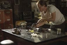 HANDY MAN - Greg Kinnear plays Dr. Robert Kearns, a college professor who invents the intermittent windshield wiper in Mark Abraham's "Flash of Genius." When the Ford Motor Company steals his ideas and denies his due credit, Kearns fearlessly wages a laws